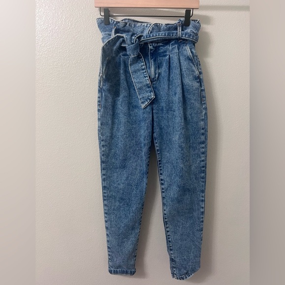 Sezane Austin Trousers Bleached Blue size 34 - Picture 5 of 12